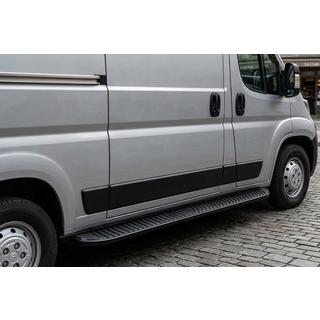 Seitenschweller Tayga Black (2 Stk., Aluminium) Citroen Jumper 2007-2025 Foto 1