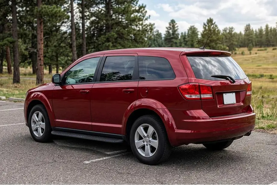 Dodge Journey 2008-2020 Seitenschweller Tayga Black (2 Stk., Aluminium) Image