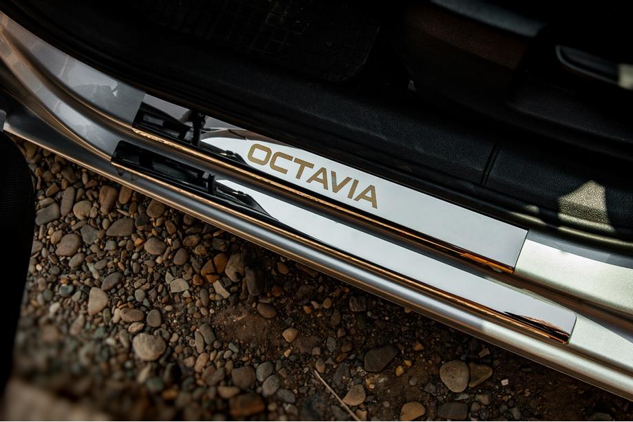 Skoda Octavia III A7 2013-2019 Einstiegsleisten Carmos V1 (8 Stk., Edelstahl) Image