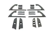 Toyota Land Cruiser 200 2007-2021 Set Zierleisten (gebürstetes dunkel Aluminium) Foto 9