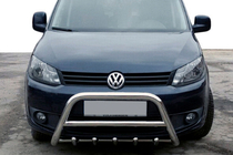 Volkswagen Caddy 2015-2020 Frontbügel WT003-4 (Edelstahl) Foto 1