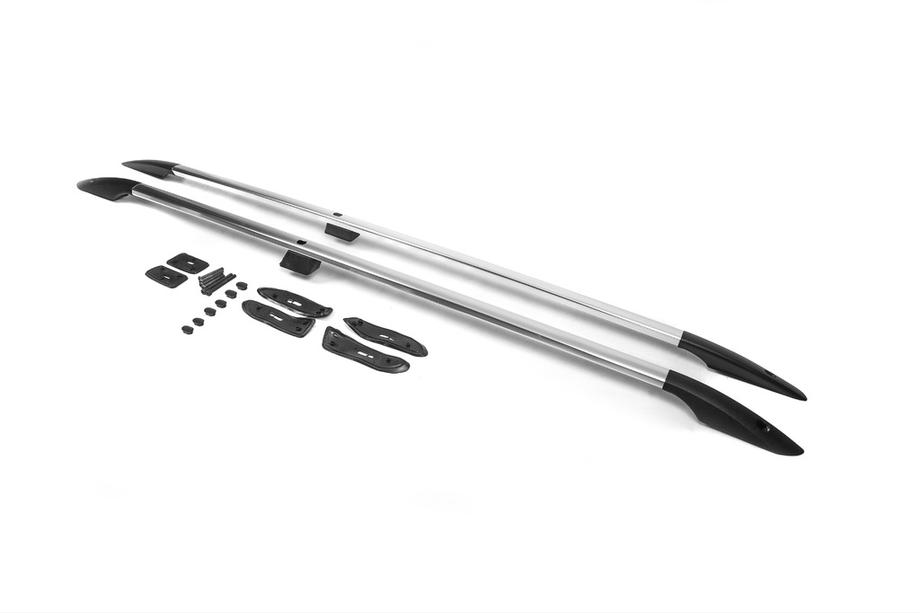 Toyota Land Cruiser 200 2007-2021 Dachreling türkisches Design (Chrom, 2 Stk) Foto 1