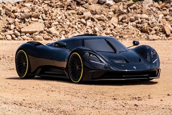 Die neue Chevrolet Corvette dient als Basis für einen einzigartigen Supersportwagen Foto 1