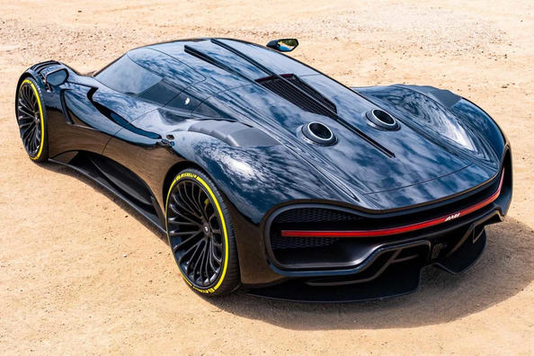 Die neue Chevrolet Corvette dient als Basis für einen einzigartigen Supersportwagen Foto 3