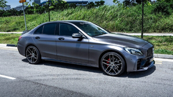 Mercedes C-сlass W205 2014-2021 Bodykit mit kompletter Heckstossstange (Design Black Mamba C63GT) Foto 5