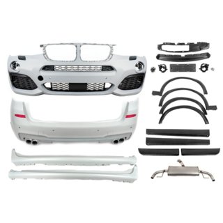 M-Tech Bodykit mit Abgasanlage (für 2014-2018) BMW X3 F25 2011-2018 Foto 2