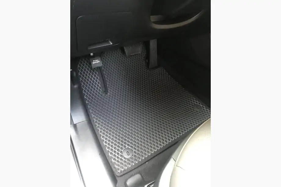 Hyundai Santa Fe 3 2012-2018 Fußmatten 5-Sitzer (EVA, Schwarz) Foto 3