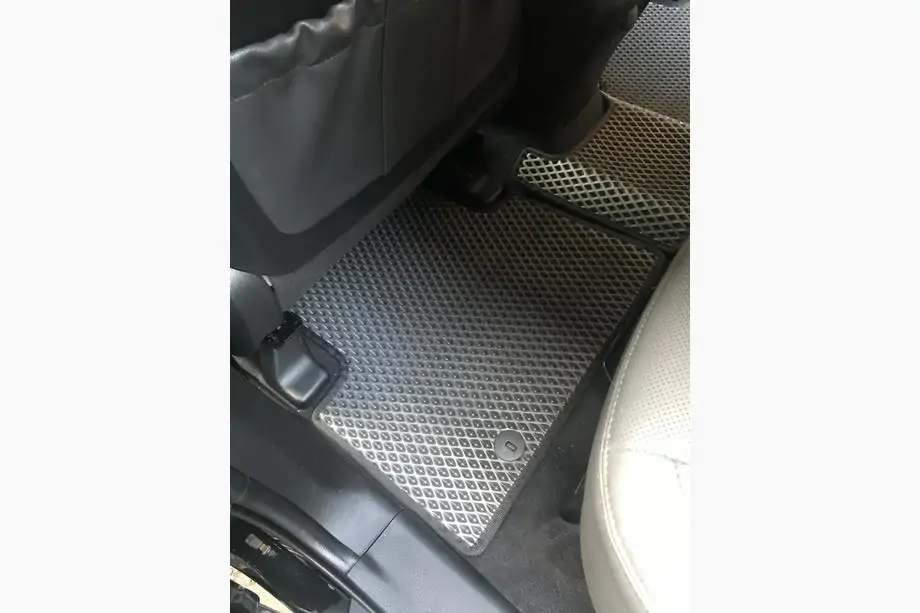 Hyundai Santa Fe 3 2012-2018 Fußmatten 5-Sitzer (EVA, Schwarz) Foto 5
