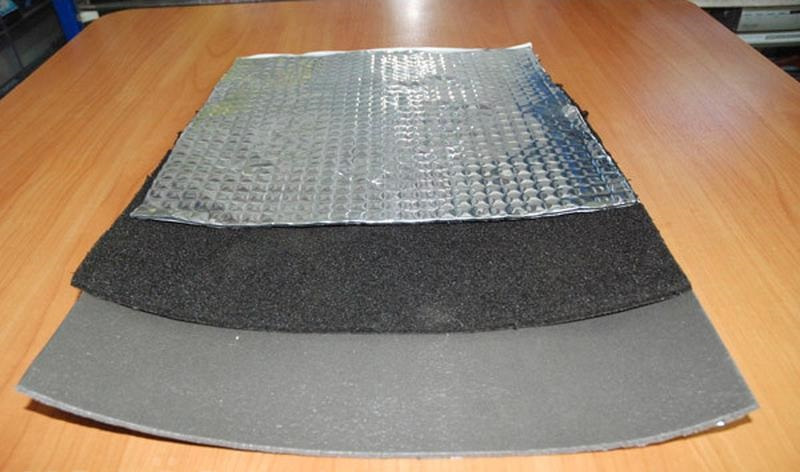 Namen von Schallschutzmaterialien, deren Zweck und Hersteller