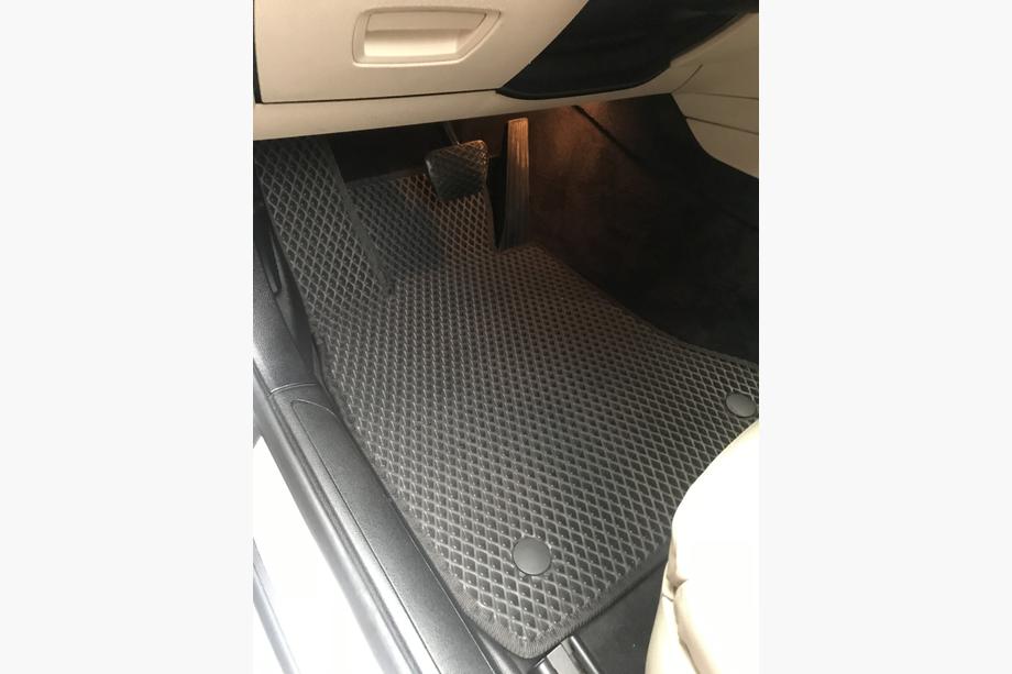 BMW 7 Series F01/F02 2008-2015 EVA Fußmatten (für F02, Schwarz) Foto 3