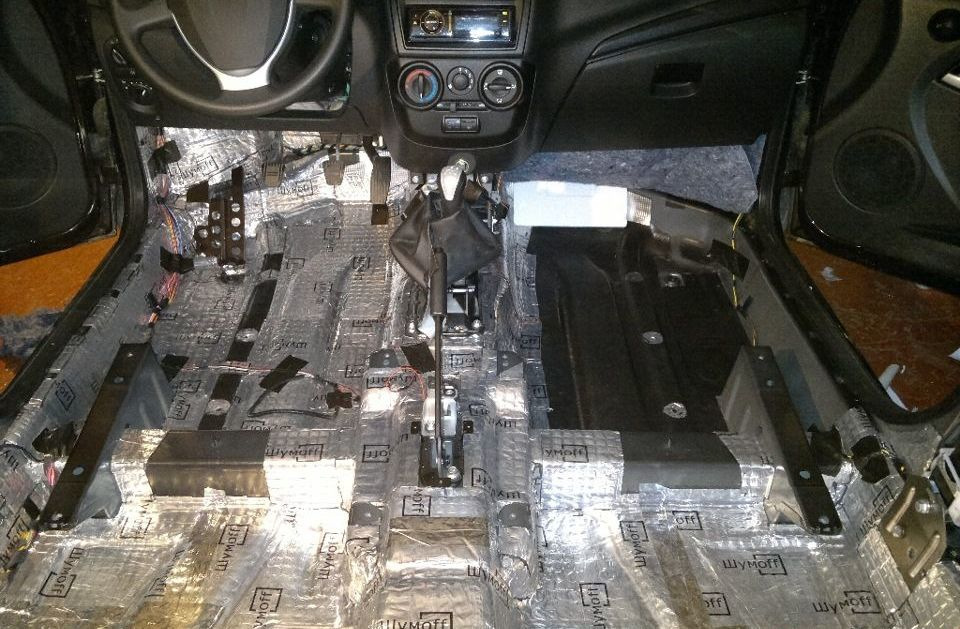 Schallschutz für Auto-Bodenbeläge zum Selbermachen