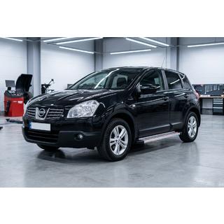 Seitenschweller Maya Rot-Grau (2 Stk., Aluminium) Nissan Qashqai 2007-2010 Foto 1