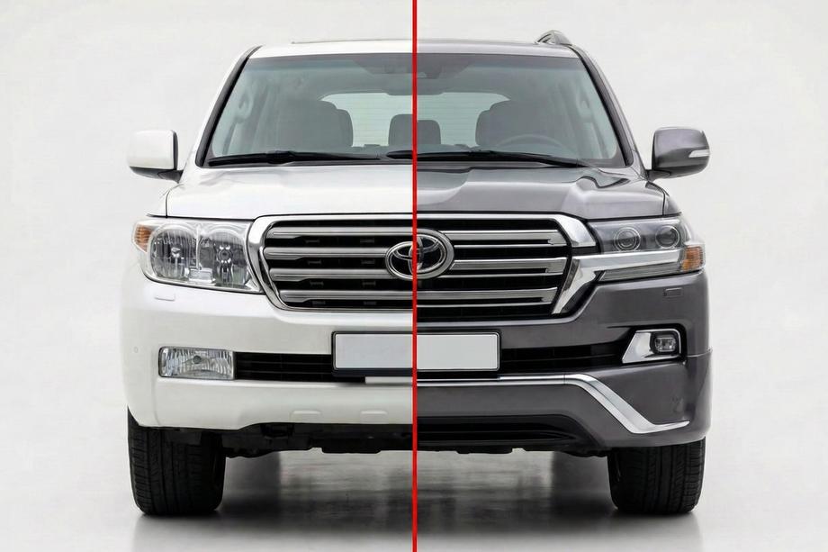 Toyota Land Cruiser 200 2007-2021 Facelift-Umrüstkit von LC200 2008-2015 auf 2016 Executive Foto 1