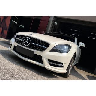 Frontgrill 2011-2014 (Diamond Silver) Mercedes CLS C218 2011-2018 Foto 3