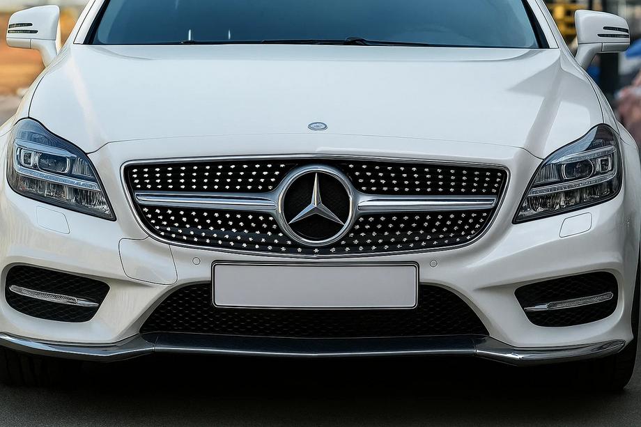 Mercedes CLS C218 2011-2018 Frontgrill 2011-2014 (Diamond Silver) Image