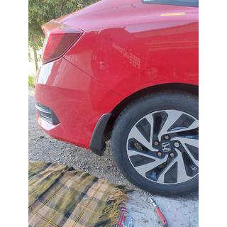 Premium Schmutzfänger (V1, 4 Stk) Honda Civic Sedan X 2016-2021 Foto 3