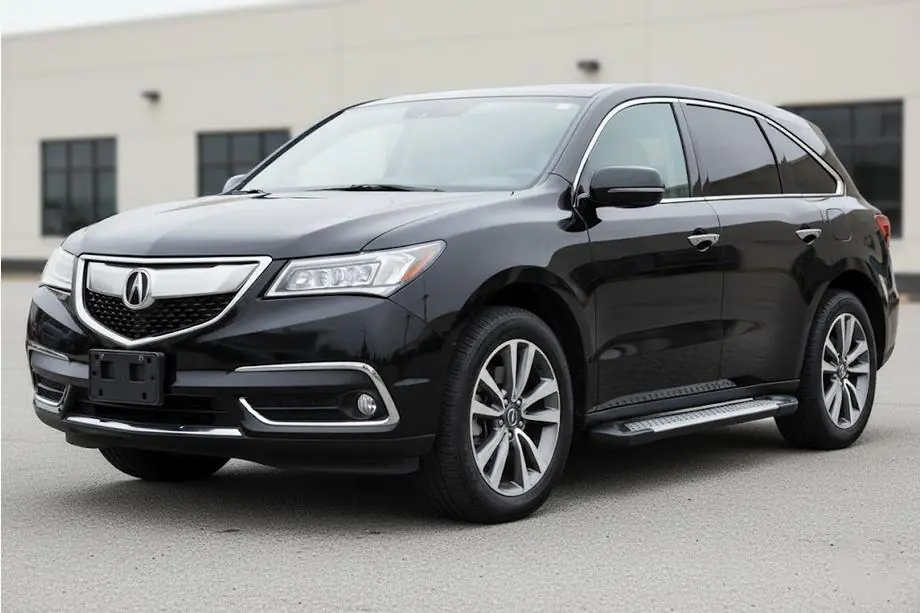 Acura MDX 2013-2020 Trittbretter Allmond Grey (2 Stk., Aluminium) Image