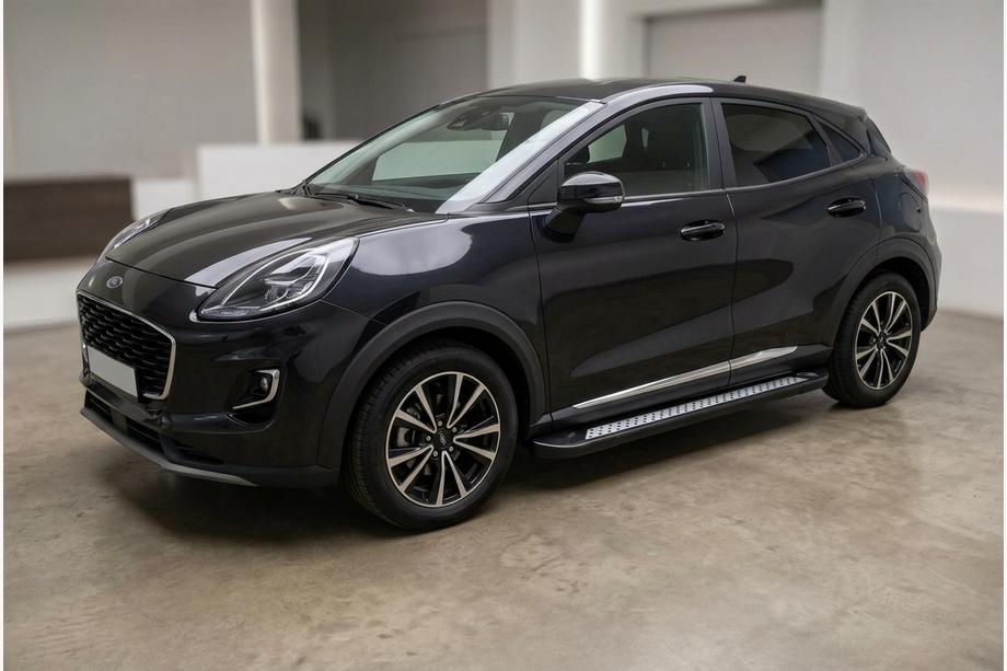 Ford Puma 2019- Seitenschweller Vision New Black (2 Stk., Aluminium) Image
