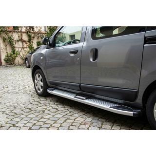 Seitenschweller Mevsim Grey (2 Stk., Aluminium) Dacia Dokker 2013-2022 Foto 1