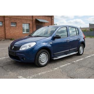 Seitenschweller Mevsim Grey (2 Stk., Aluminium) Dacia Sandero 2007-2013 Foto 1