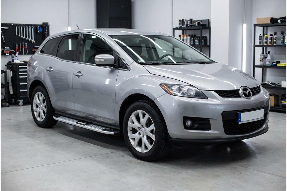 Mazda CX-7 2006-2012 Seitenschweller Mevsim Grey (2 Stk., Aluminium) Foto 1
