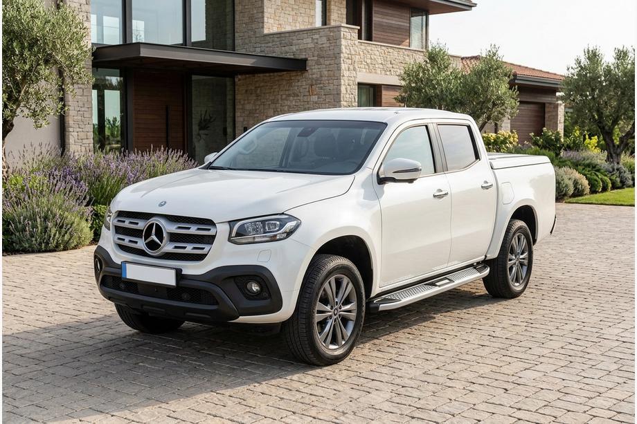 Mercedes X class 2017-2020 Seitenschweller Mevsim Grey (2 Stk., Aluminium) Foto 1