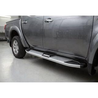 Seitenschweller Mevsim Grey (2 Stk., Aluminium) Mitsubishi L200 2006-2015 Foto 1
