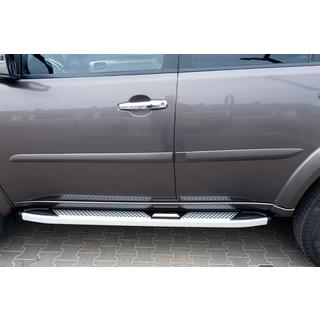 Seitenschweller Mevsim Grey (2 Stk., Aluminium) Mitsubishi Pajero Sport 2008-2015 Foto 1