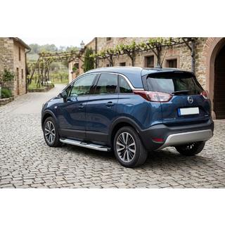 Seitenschweller Mevsim Grey (2 Stk., Aluminium) Opel Crossland X 2017-2024 Foto 1