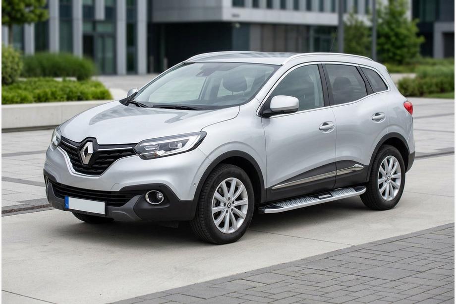 Renault Kadjar 2015-2022 Seitenschweller Mevsim Grey (2 Stk., Aluminium) Image