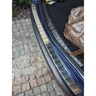 Heckstoßstangenschutz Carmos Edelstahl Foto 1