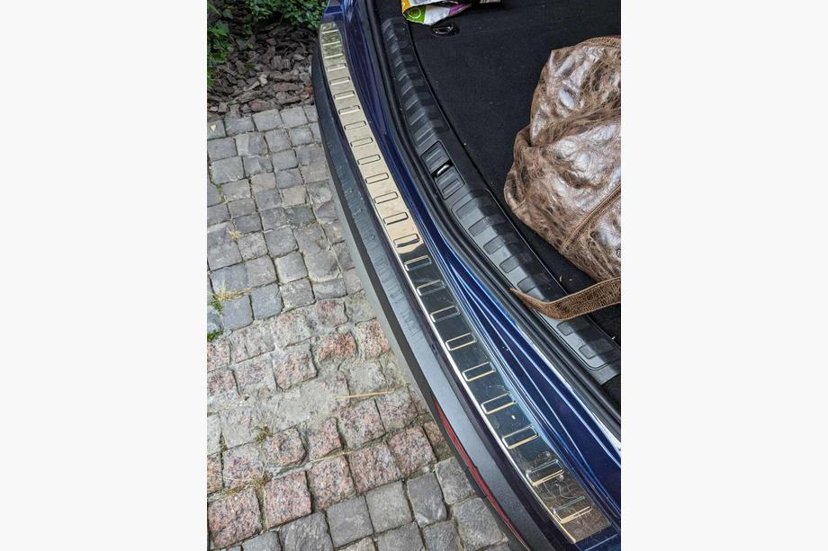 Alfa Romeo Stelvio 2016- Heckstoßstangenschutz Carmos Edelstahl Image