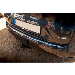 Heckstoßstangenschutz Carmos (SW, Edelstahl) Renault Megane IV 2016-2025 Foto 4