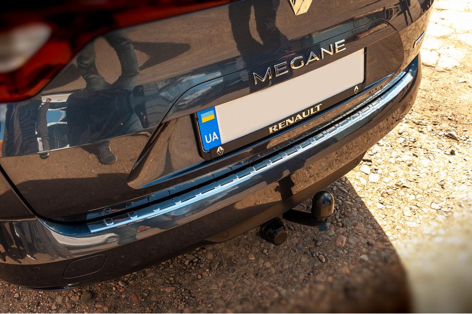 Renault Megane IV 2016-2025 Heckstoßstangenschutz Carmos (SW, Edelstahl) Foto 6