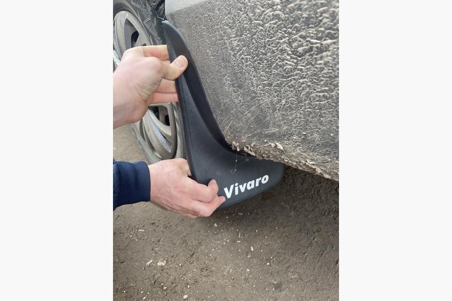 Opel Vivaro 2015-2019 Hintere passgenaue Schmutzfänger (Satz) Foto 4