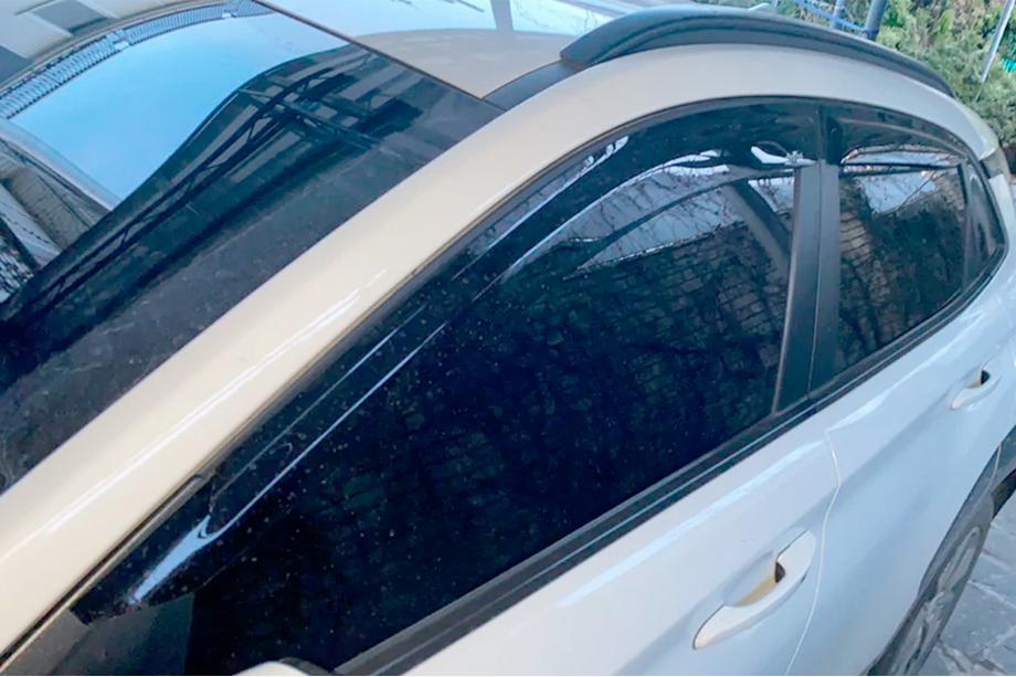Hyundai Kona 2017-2023 Windabweiser (4 Stk, HIC) Foto 1
