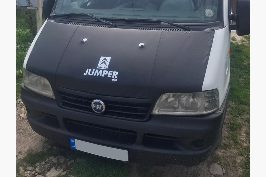 Peugeot Boxer 1994-2006 Motorhaubenschutz (Schriftzug Jumper) Image
