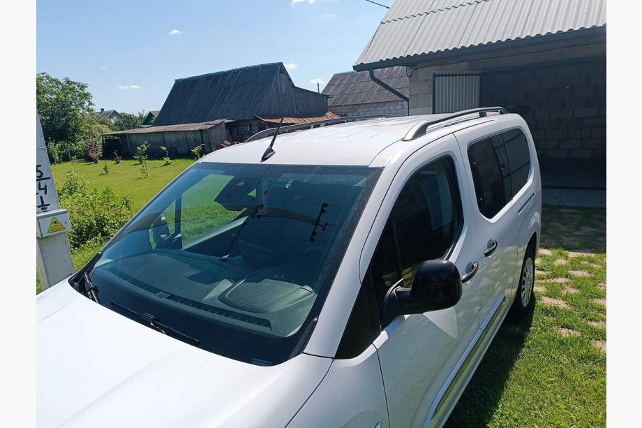 Peugeot Partner/Rifter 2019- Dachreling OmsaLine Solid (2 Stk, schwarz) Langer Radstand Foto 5