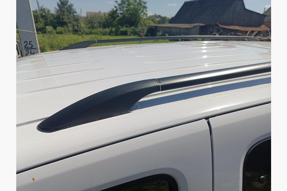 Peugeot Partner/Rifter 2019- Dachreling OmsaLine Solid (2 Stk, schwarz) Langer Radstand Foto 4
