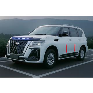 Türleisten (4 Stk, schwarz) Nissan Armada 2016-2024 Foto 3