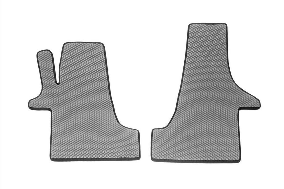 Volkswagen T5 Transporter 2003-2010 EVA Fußmatten (grau, vorne, für 2 + 1) Image