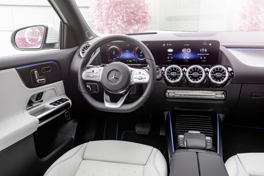 Kompakte elektrische Frequenzweiche Mercedes-Benz EQA