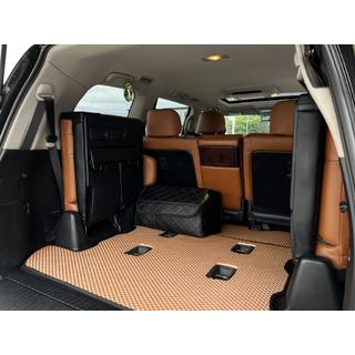 Kofferraummatte 2 Stk (EVA, 7-Sitzer, ziegelrot) Lexus LX570/450d 2008-2022 Foto 3