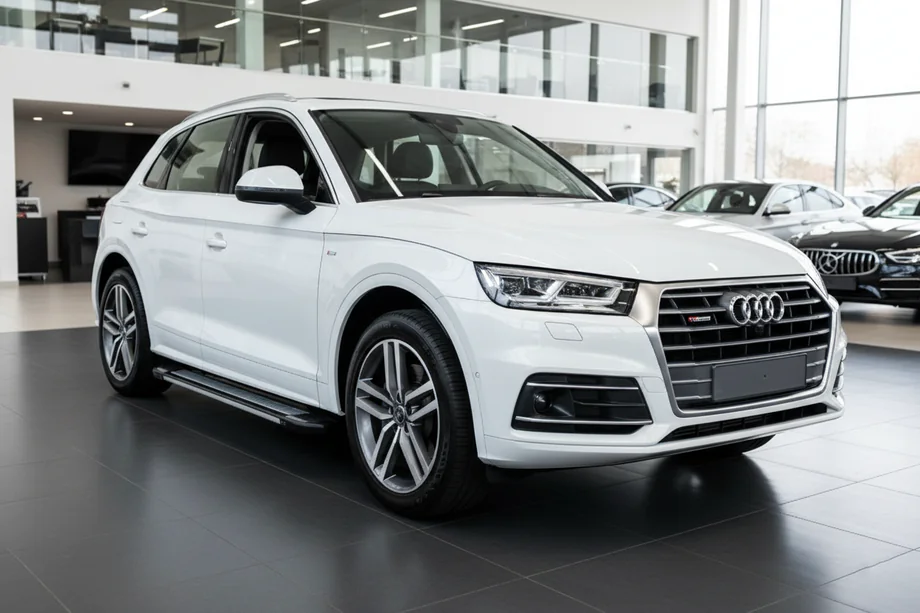 Audi Q5 2017-2025 Trittbretter Rainbow (2 Stk., Aluminium) Image