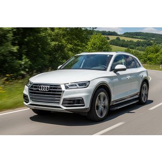 Trittbretter Bosphorus Grey (2 Stk., Aluminium) Audi Q5 2017-2025 Foto 1