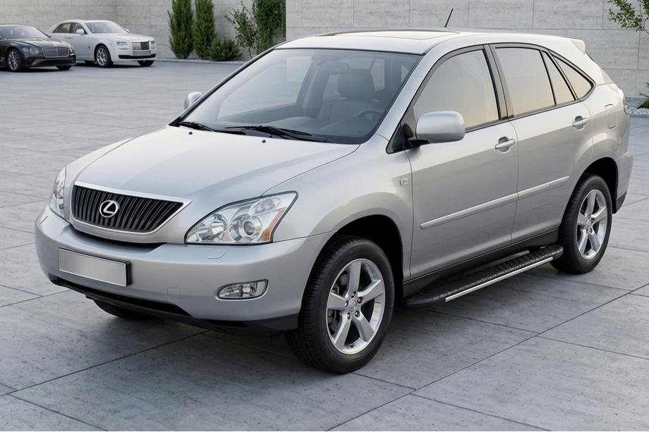 Lexus RX 2003-2009 Trittbretter Bosphorus Grey (2 Stk., Aluminium) Foto 1