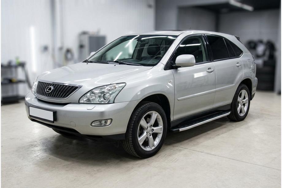 Lexus RX 2003-2009 Seitenschweller Fullmond (2 Stk., Aluminium) Foto 1