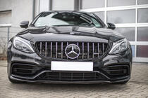 Mercedes C-сlass W205 2014-2021 Frontgrill Panamericana GT (für original C63 AMG) 2014-2018, ohne Kamera Foto 1