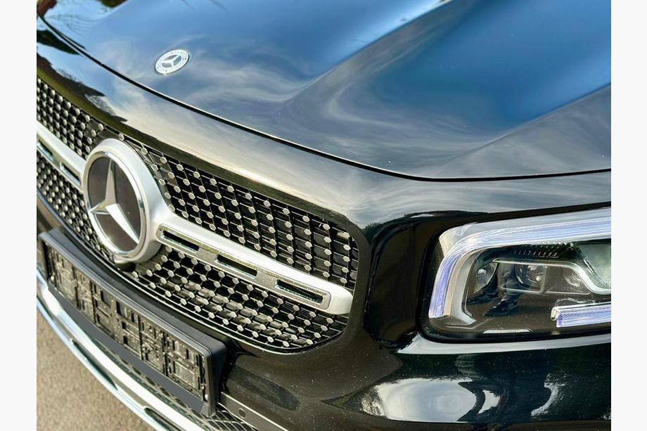 Mercedes GLB X247 2019- Frontgrill Diamond Silber (für Base 2019-2023) Mit Kameravorbereitung Foto 5