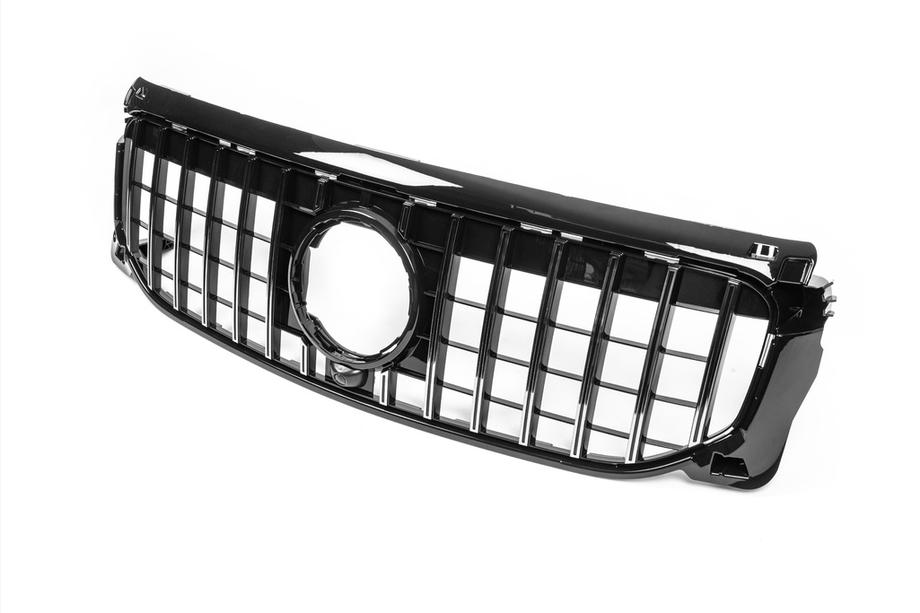 Mercedes GLB X247 2019- Frontgrill Panamericana GT (für Base 2019-2023) Mit Kameravorbereitung Foto 5